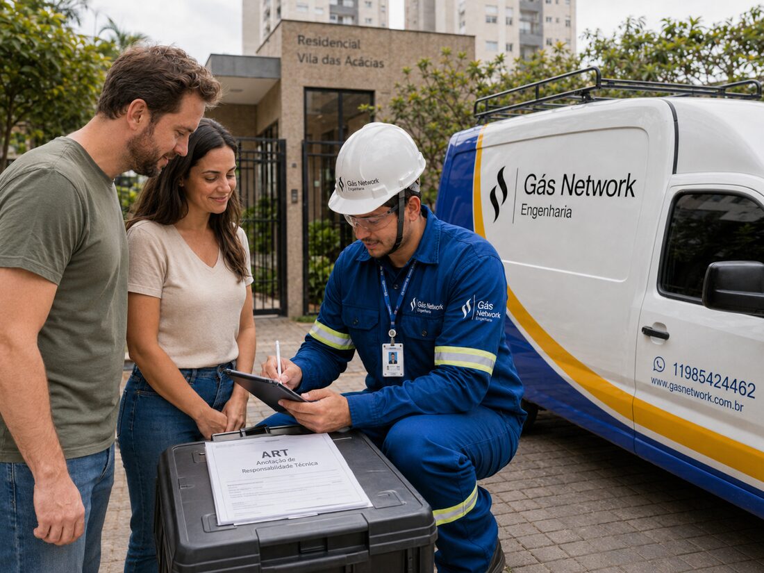Laudo gas comercio em São Paulo