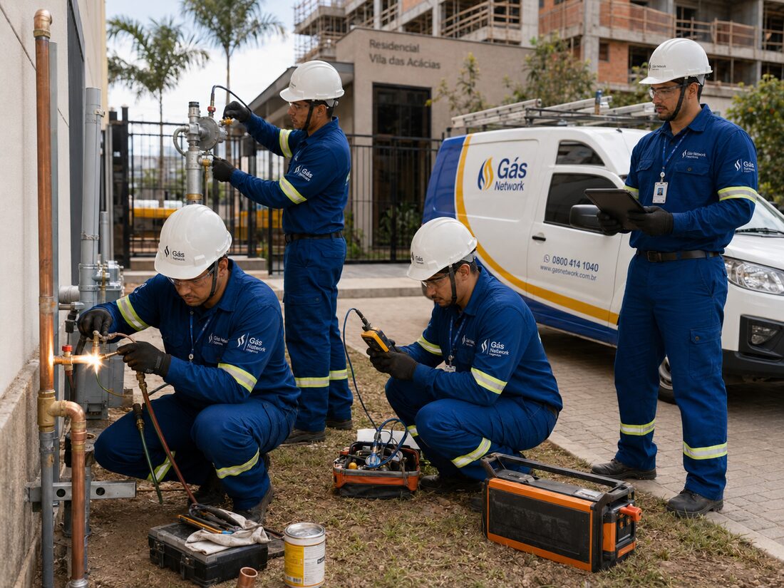 Laudo de inspecao predial de gas em São Paulo