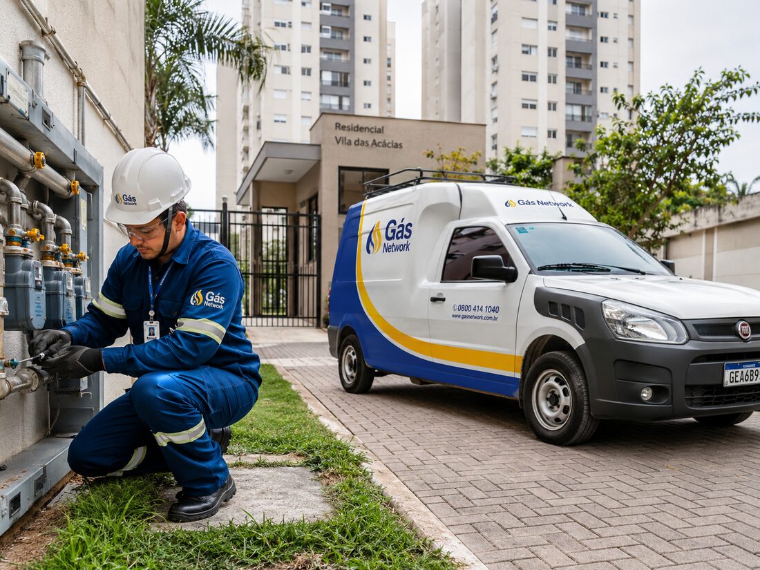 Art tubulacao gas em São Paulo