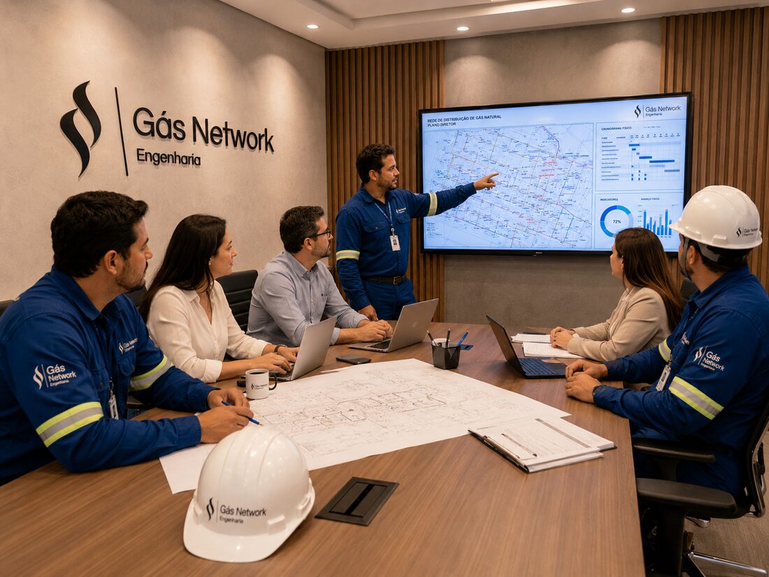 Empresa especializada rede gas em São Paulo