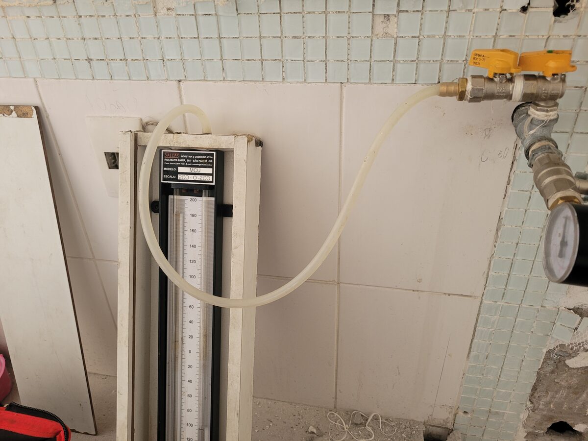Aplicação de resina em tubulação de gás em Recreio sao jorge guarulhos